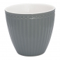Preview: GreenGate Latte Cup Alice Stone Grey