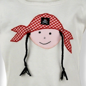 T-Shirt "Piratenmädchen"