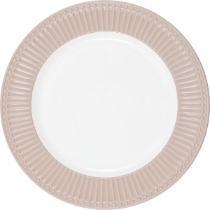 GreenGate Plate / Dinner Plate Alice Creamy Fudge