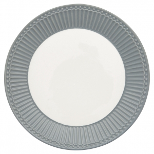 GreenGate Plate / Dinner Plate Alice Stone Grey
