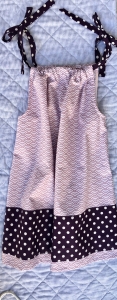 Kleidchen Lila/Altrosa