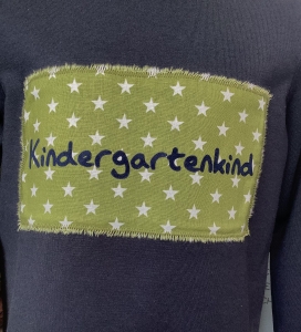 Preview: T-Shirt "Kindergartenkind" dunkelblau