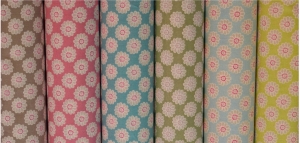 Preview: Englische Dekostoff Daisy Duckegg