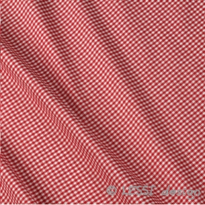 Stoff Vichy Karo rot medium