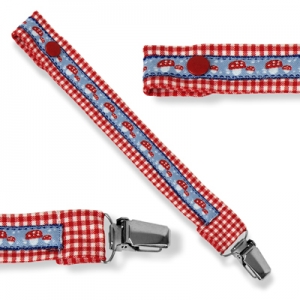 Schnullerband rot Pilze