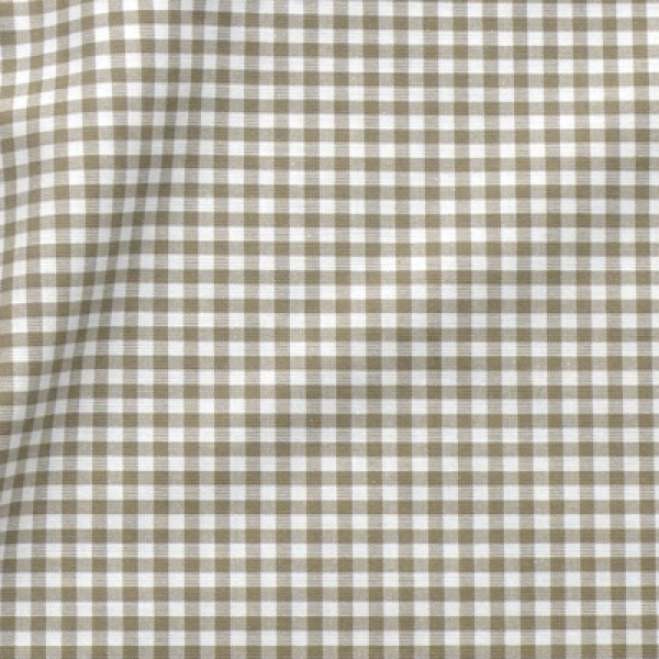 Westfalenstoffe Webstoff Gent Karo taupe