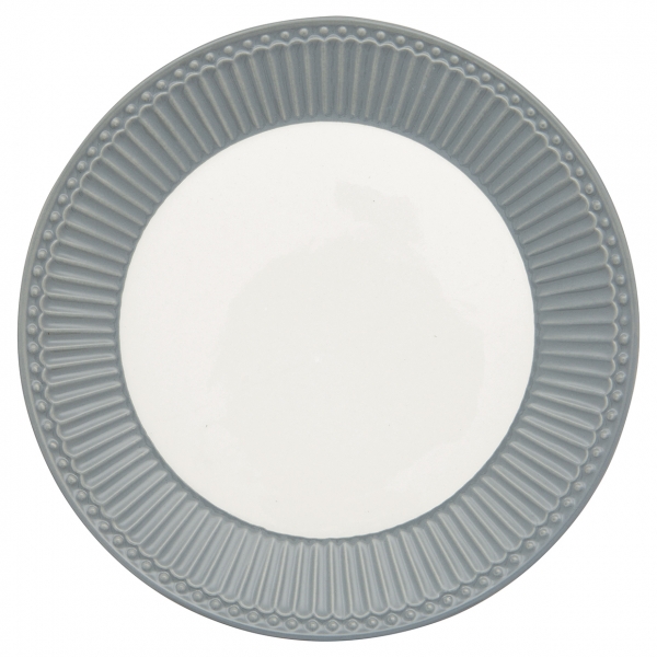 GreenGate Plate / Dinner Plate Alice Stone Grey
