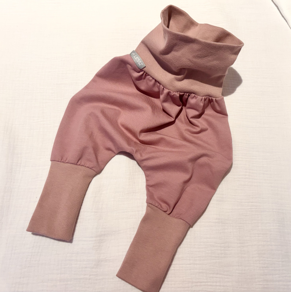 Mitwachshose Jersey Altrosa