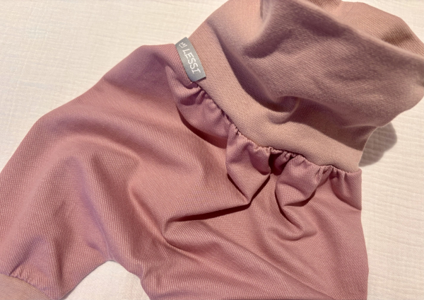 Mitwachshose Jersey Altrosa