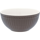 GreenGate Cereal Bowl Alice Dark Chocolate