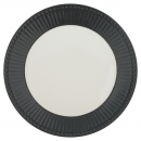 GreenGate Plate / Dinner Plate Alice Dark Grey