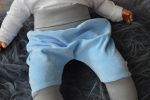 Mitwachshose Pure Organic Blau Nicky