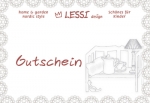 Geschenkgutschein LESSI design